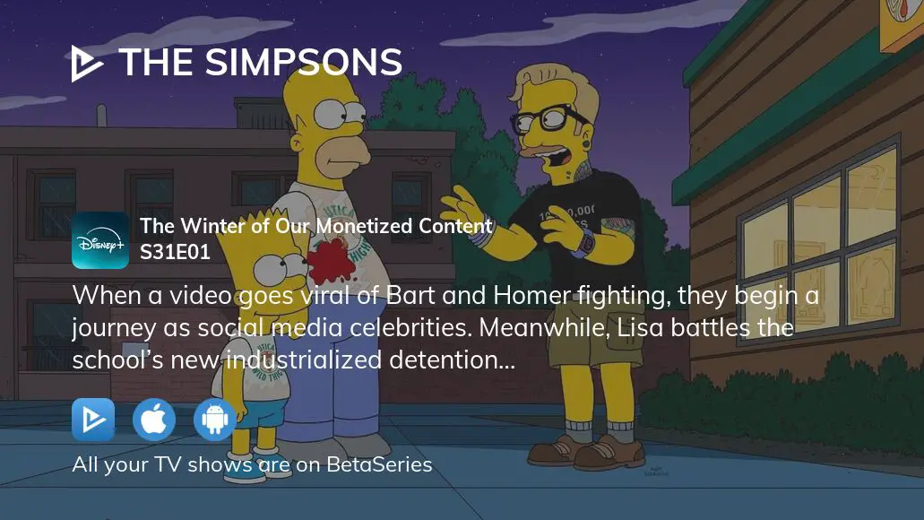 Where to watch The Simpsons season 31 episode 1 full streaming ...