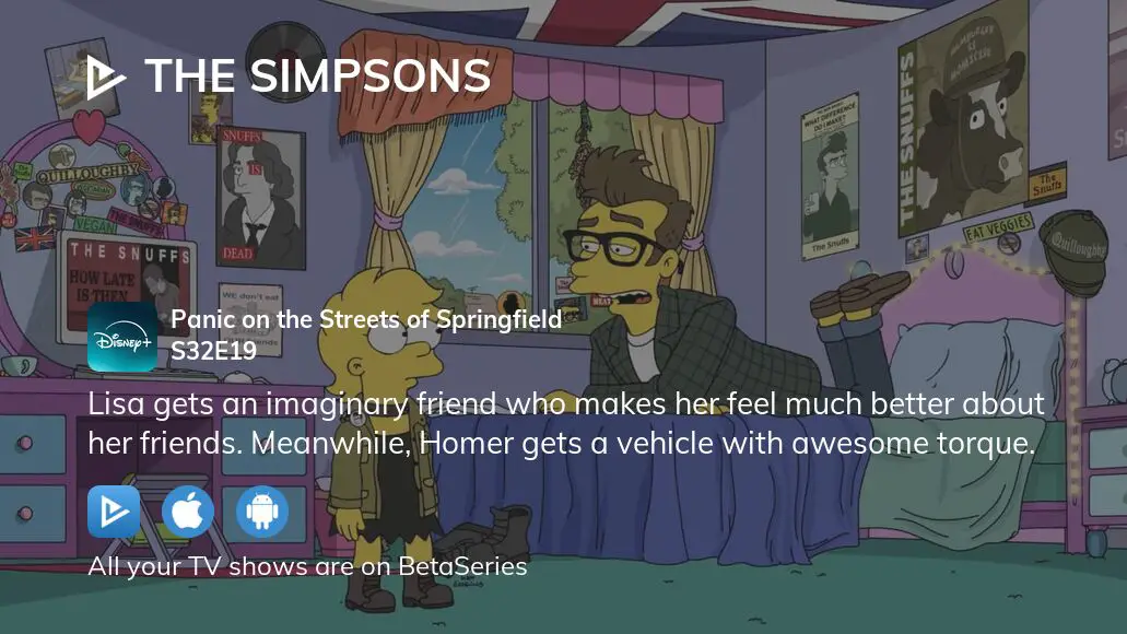 Watch The Simpsons season 32 episode 19 streaming