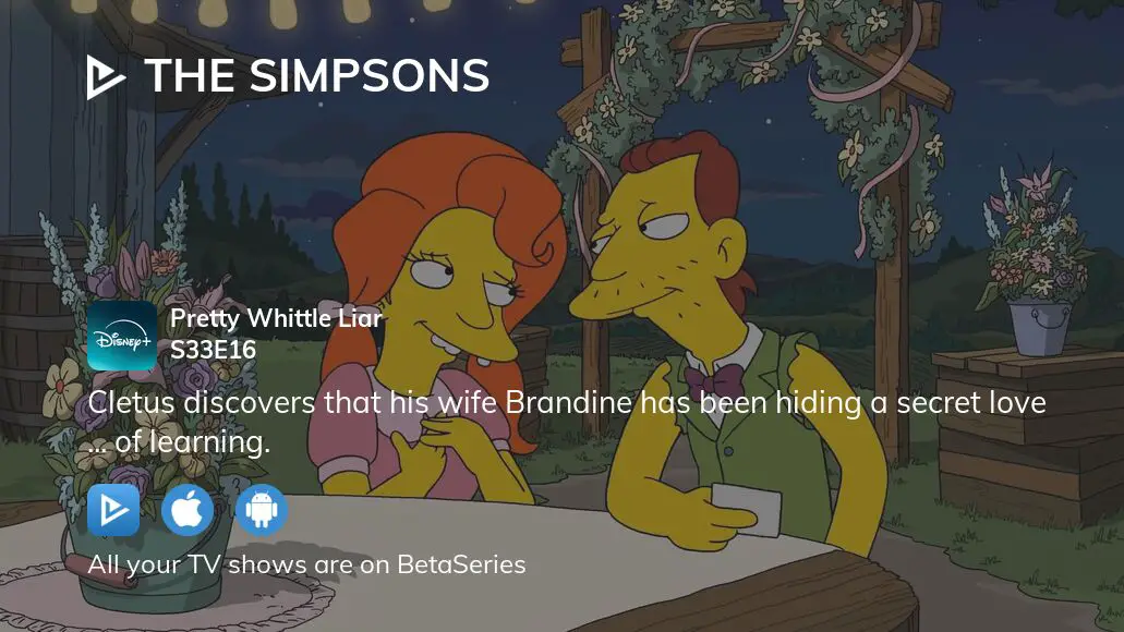 Watch The Simpsons season 33 episode 16 streaming