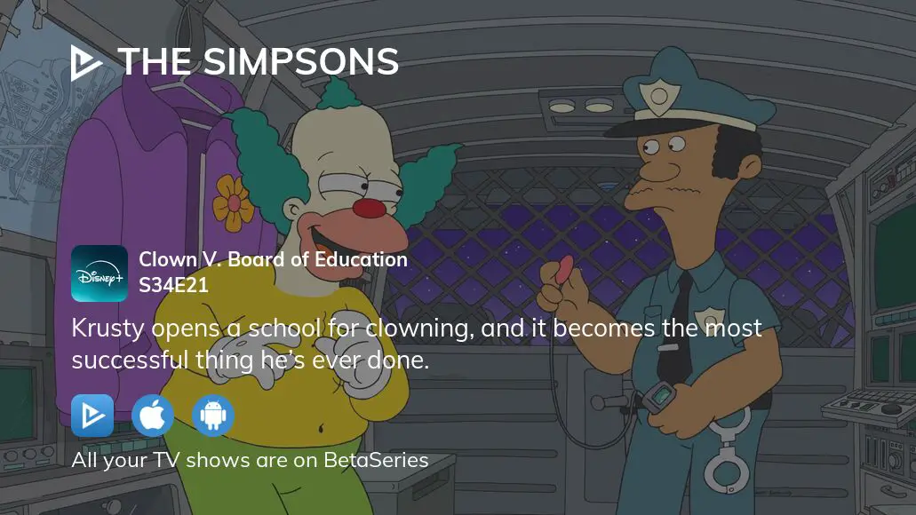 Watch The Simpsons season 34 episode 21 streaming online | BetaSeries.com