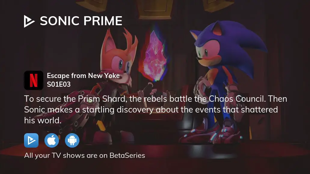 Watch Sonic Prime season 1 episode 3 streaming online