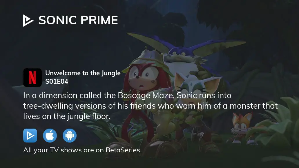 Sonic Prime Season 1 Episode 4 Unwelcome to the Jungle English Dub - Vídeo  Dailymotion