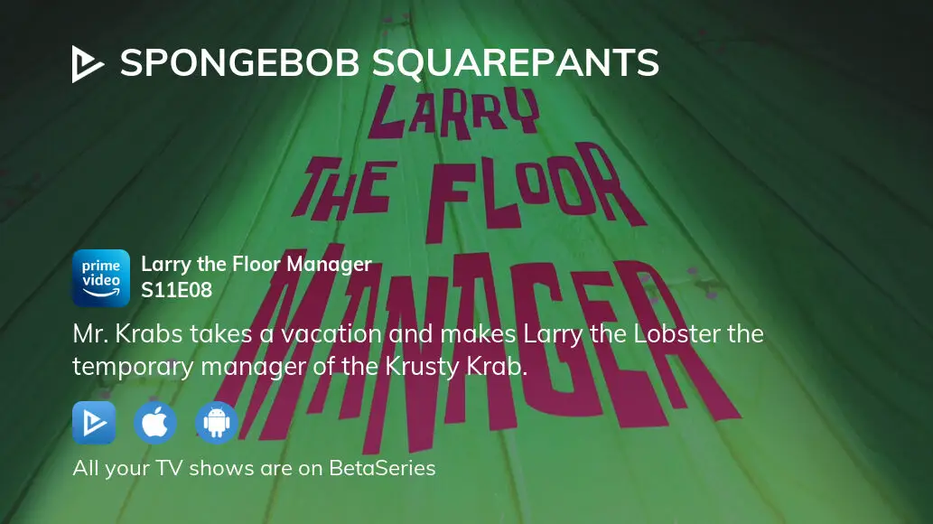 SpongeBob SquarePants Man Ray Returns/Larry the Floor Manager (TV