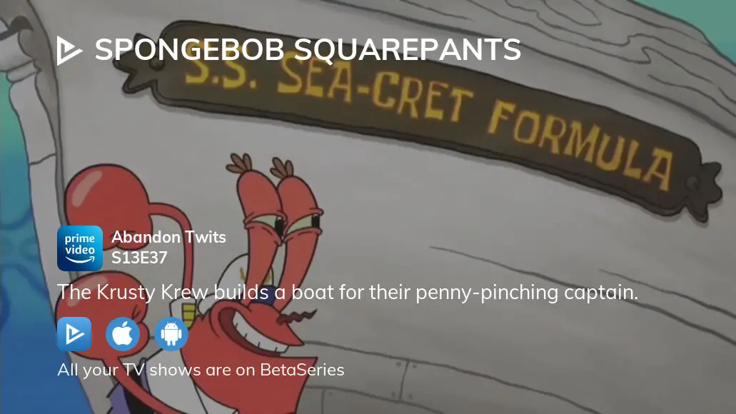 Where To Watch Spongebob Squarepants Season 13 Episode 37 Full Streaming 0369