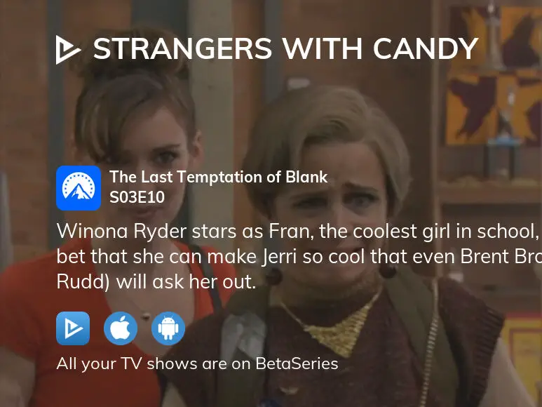 The trailblazing comic genius of Amy Sedaris' Strangers With Candy,  streaming on Hulu.