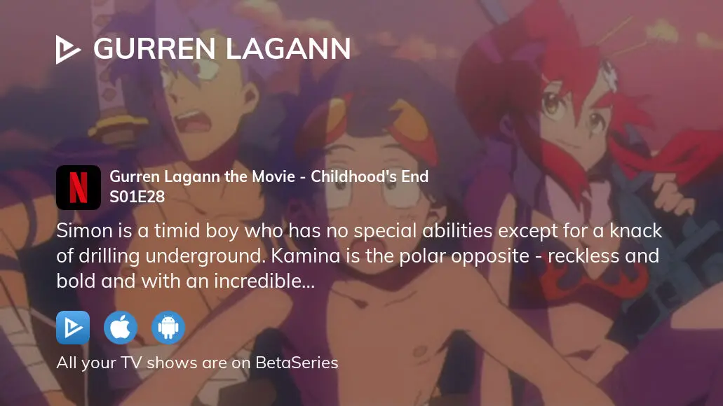 Watch Gurren Lagann season 1 episode 1 streaming online