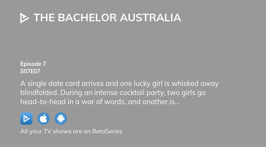 The bachelor australia season clearance 7 episode 7 watch online