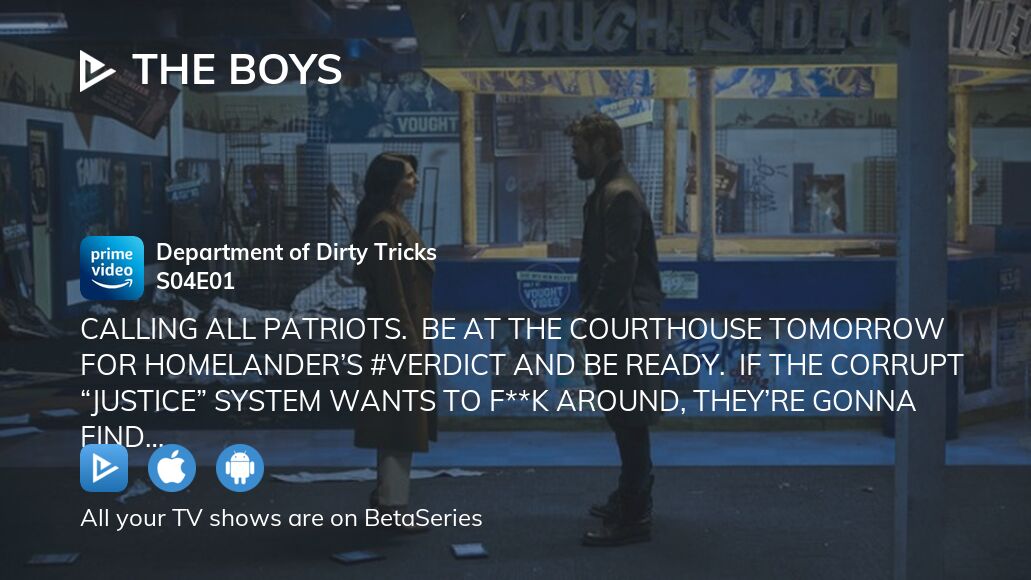 Watch The Boys season 4 episode 1 streaming