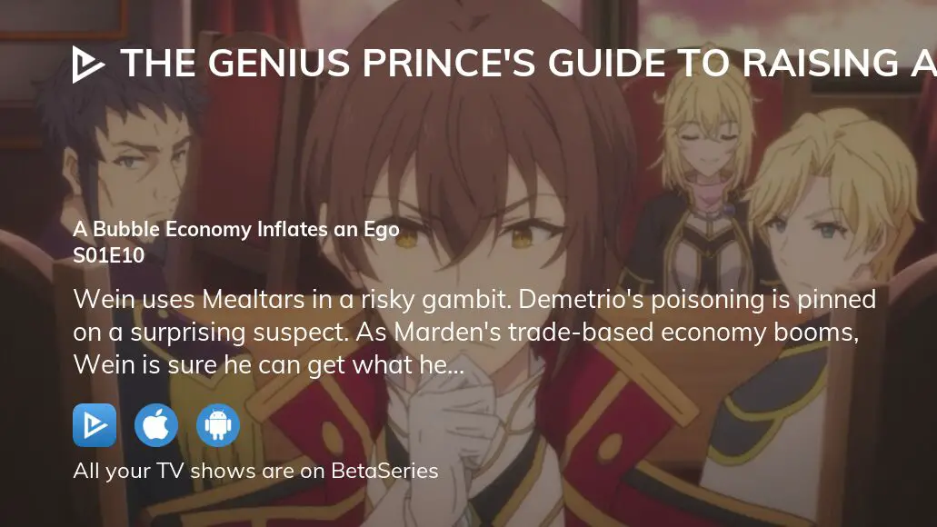 The Genius Prince's Guide to Raising a Nation Out of Debt I'll Give It a  Shot - Watch on Crunchyroll