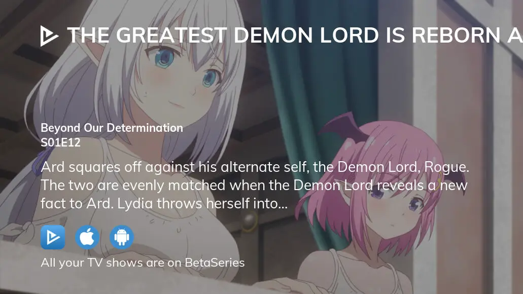 Watch The Greatest Demon Lord Is Reborn as a Typical Nobody season 1  episode 6 streaming online