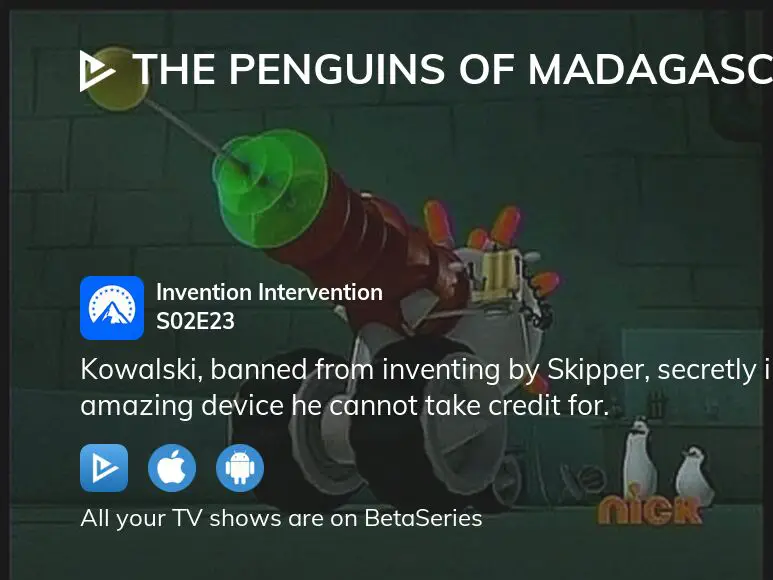 The Penguins of Madagascar Invention Intervention/Cradle and All