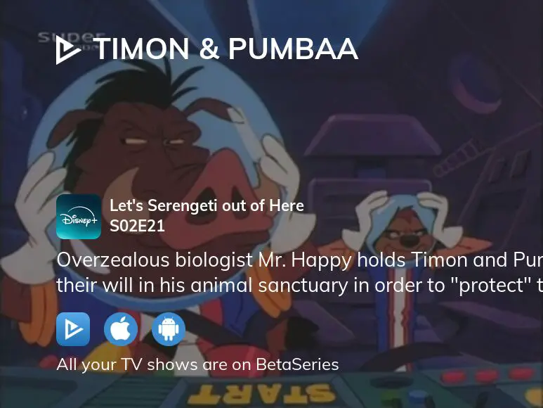 Watch Timon And Pumbaa Season 2 Episode 21 Streaming Online 2951