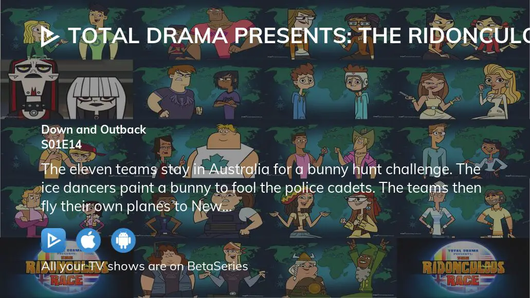 Total Drama Presents: The Ridonculous Race: Where to Watch and Stream  Online