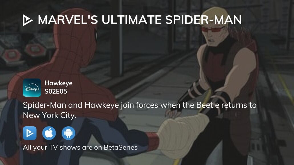 ultimate spider man hawkeye