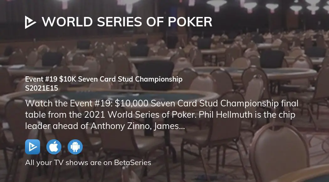 Watch World Series of Poker season 2021 episode 15 streaming online
