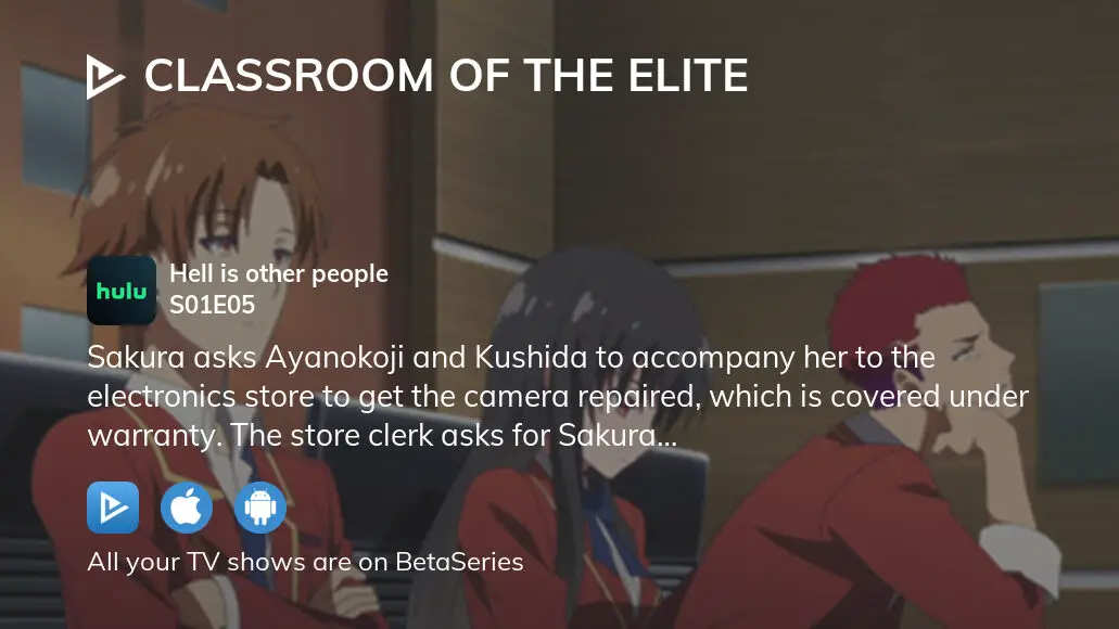Watch Classroom of the Elite season 1 episode 5 streaming online