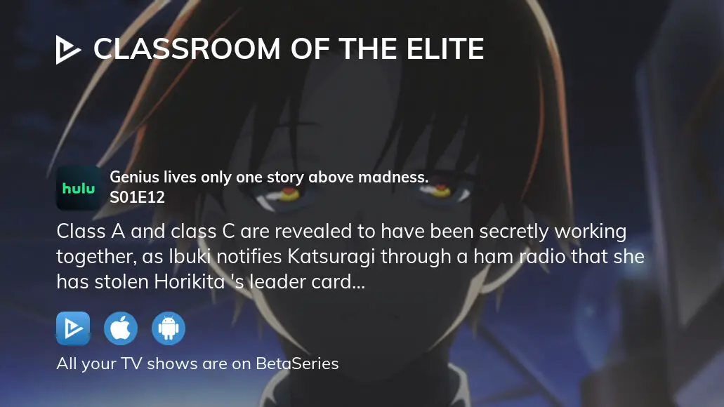 Classroom of the Elite What is evil? Whatever springs from weakness. -  Watch on Crunchyroll