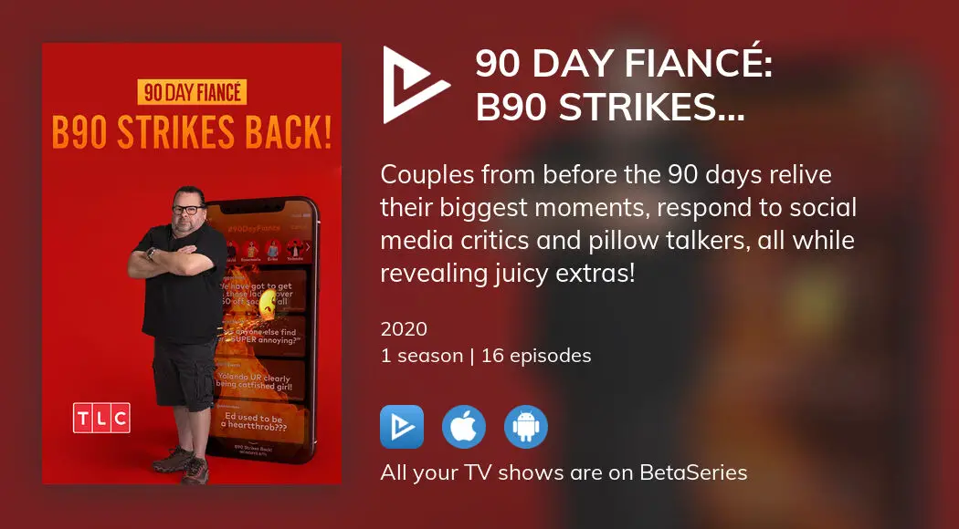 Where To Watch 90 Day Fiancé B90 Strikes Back Tv Series Streaming Online 