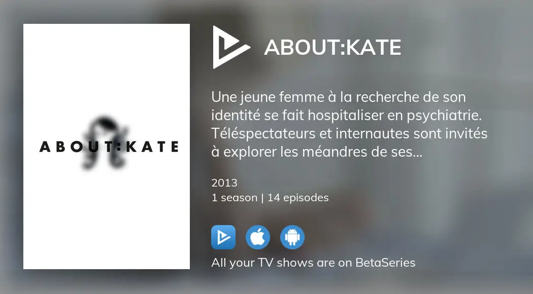 Where to watch AboutKate TV series streaming online?