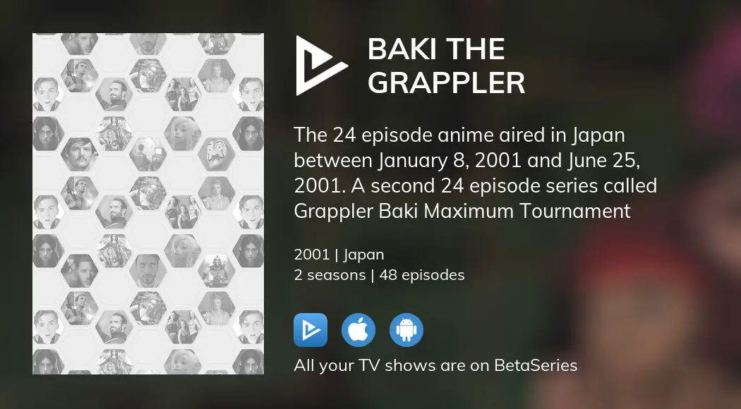 Where to watch Baki The Grappler anime