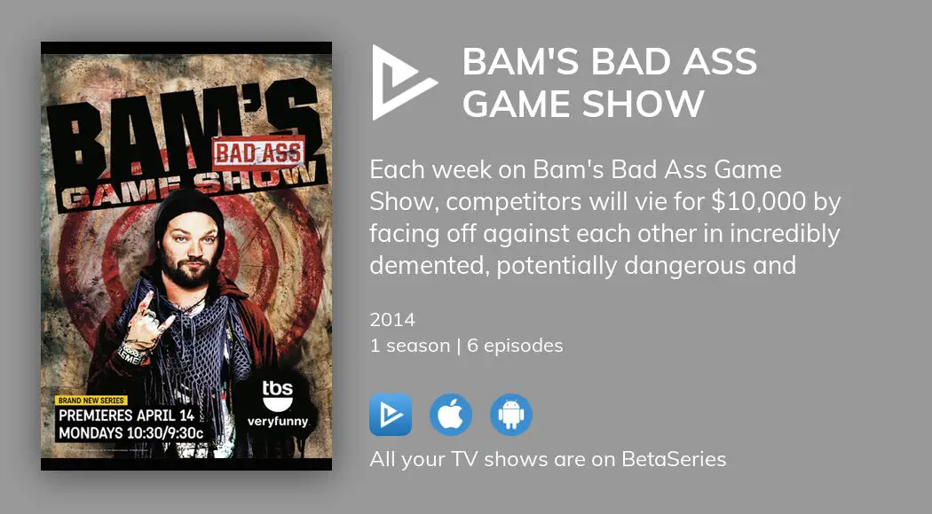 Where to watch Bam s Bad Ass Game Show TV series streaming online