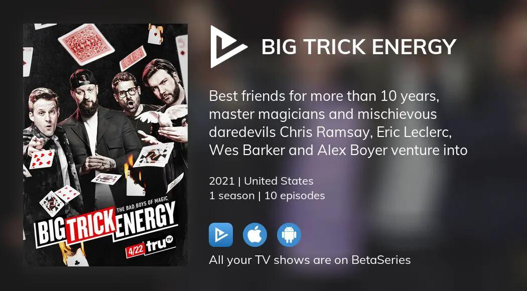 Where to watch Big Trick Energy TV series streaming online