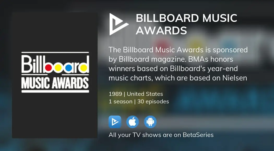 Where to watch Billboard Music Awards TV series streaming online