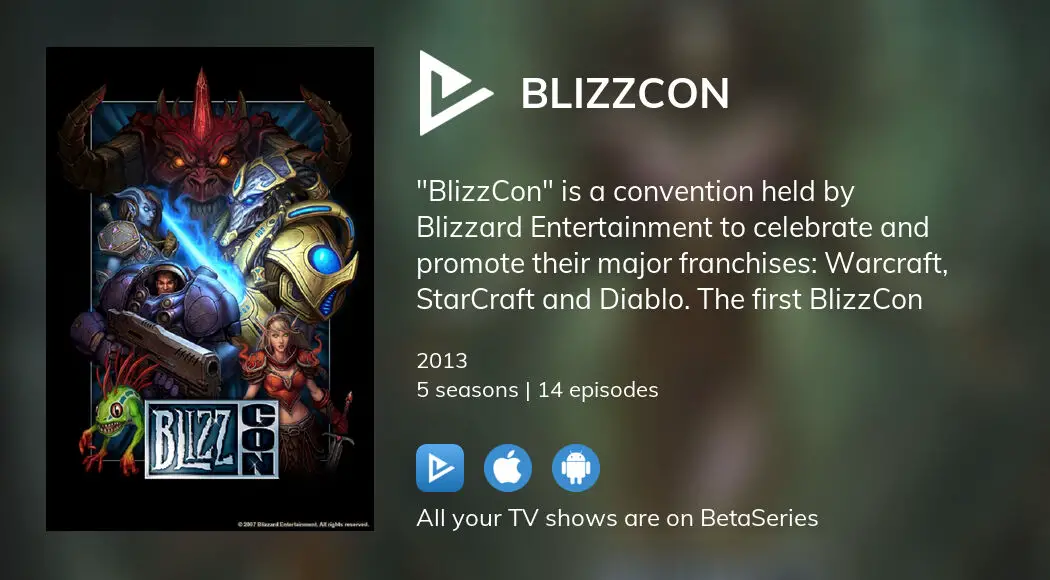 Where to watch BlizzCon TV series streaming online?