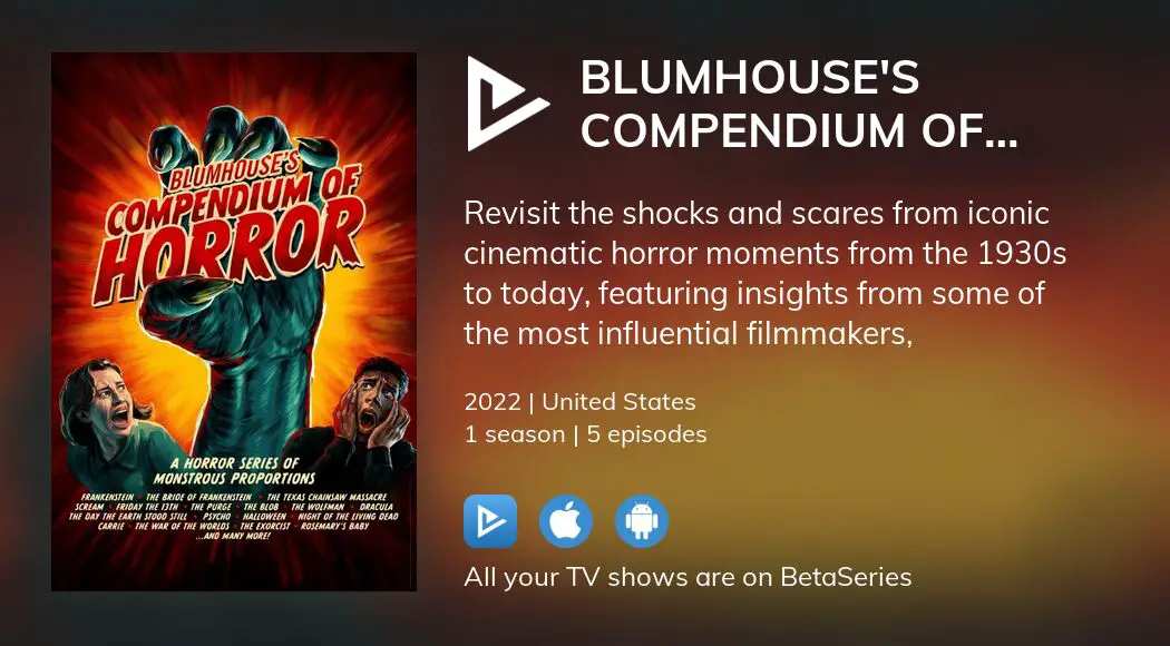 Where to watch Blumhouse's Compendium of Horror TV series streaming ...