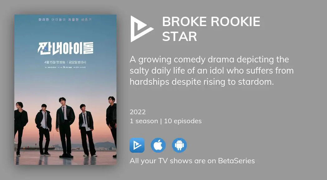 Where to watch Broke Rookie Star TV series streaming online