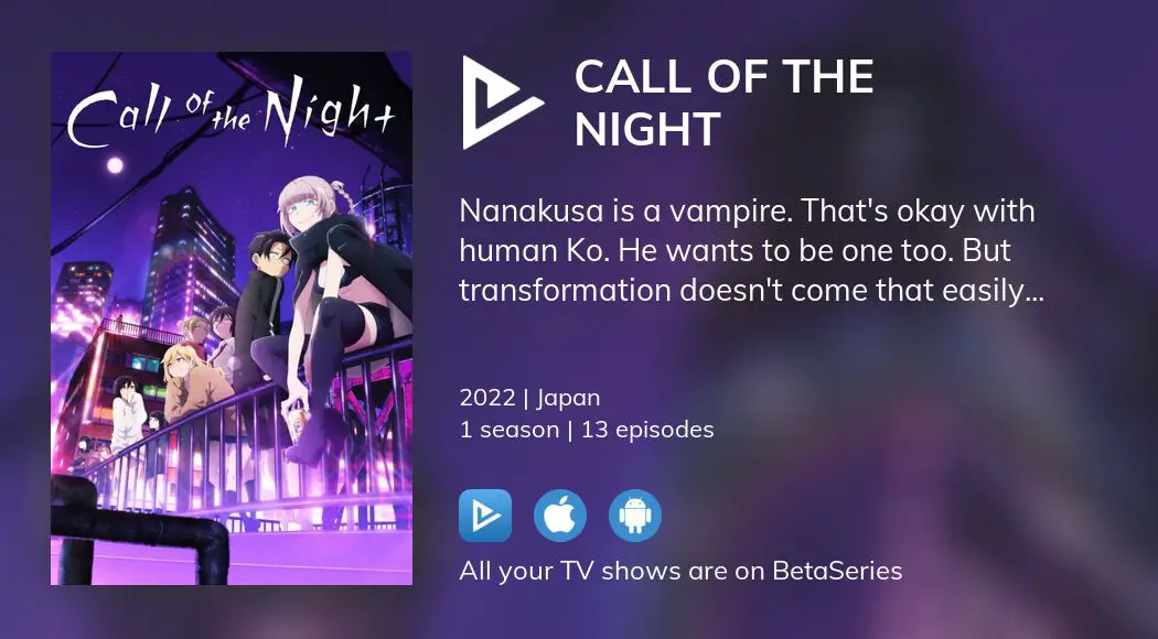 Call of the Night revela quantidade de episódios