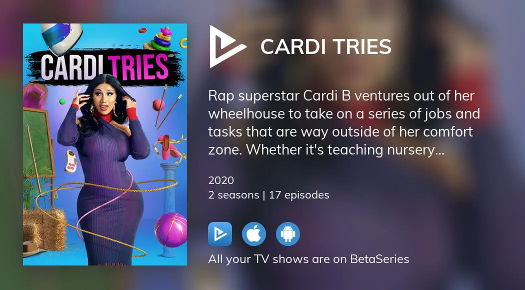 Where To Watch Cardi Tries TV Series Streaming Online? | BetaSeries.com