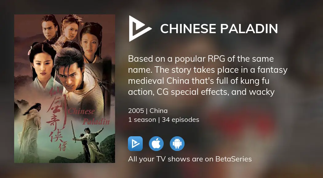Where to watch Chinese Paladin TV series streaming online?