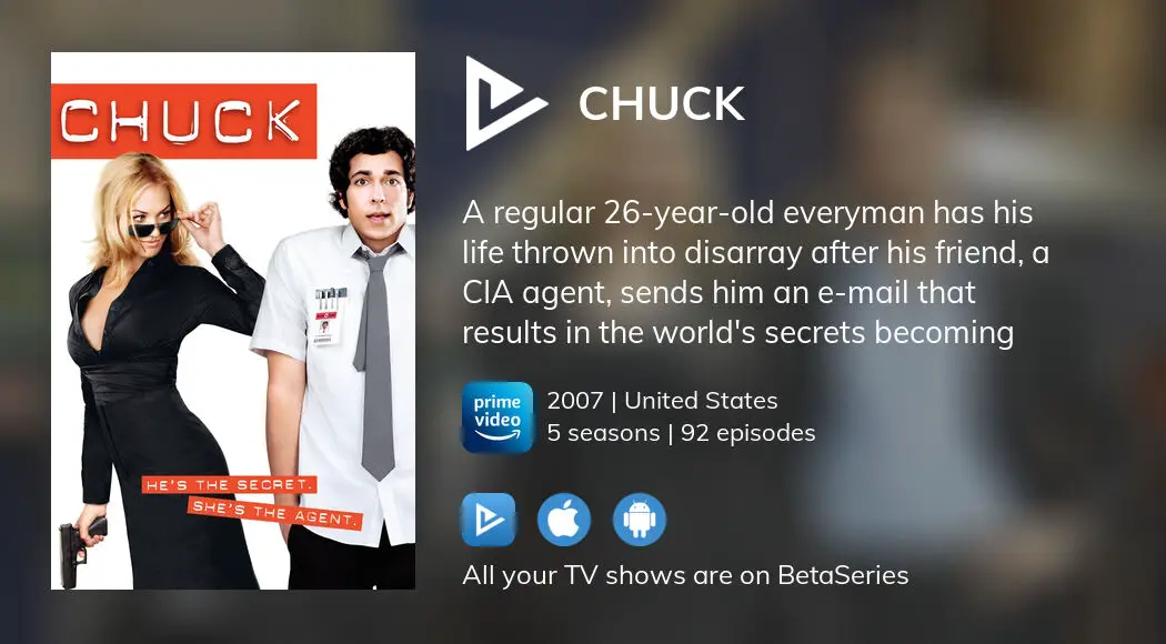 All five seasons of Chuck series will be streaming soon on HBO