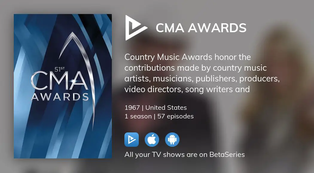 Where to watch CMA Awards TV series streaming online?