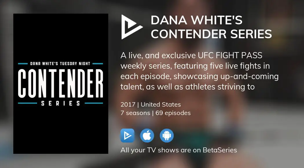 Watch dana white discount contender series online