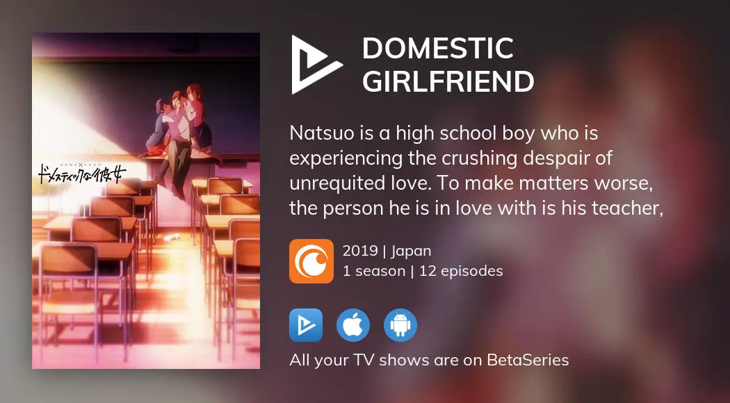 Japanese Anime Domestic Lover Stand Domestic Girlfriend Natsuo