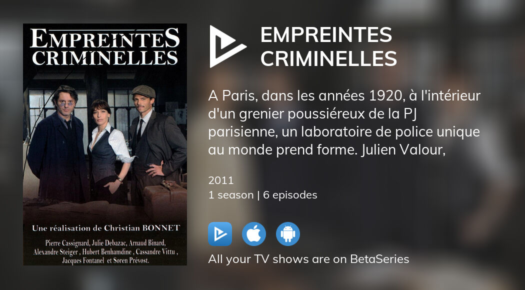 Watch Empreintes Criminelles Streaming 3542