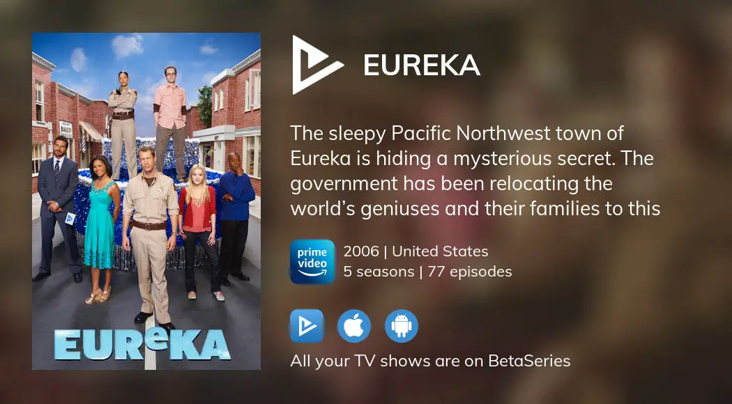 Where to watch Eureka TV series streaming online BetaSeries