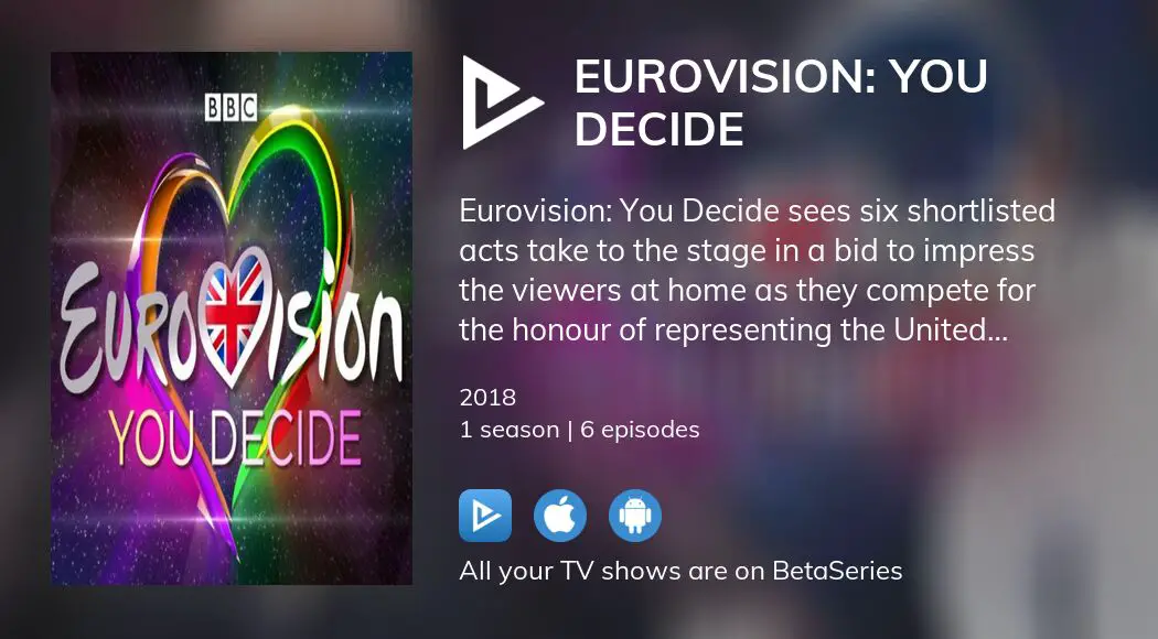 Where to watch Eurovision You Decide TV series streaming online