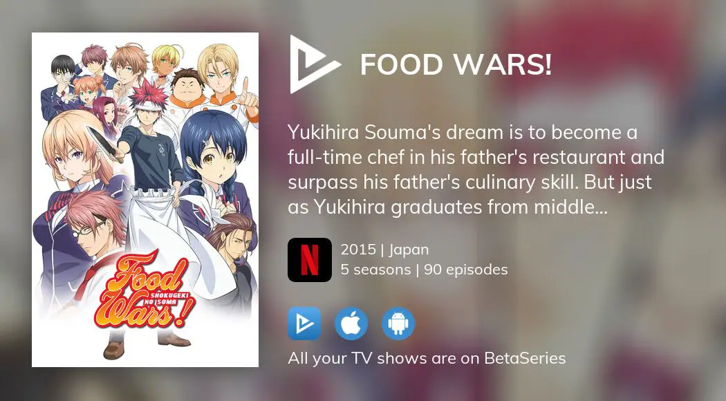 Food Wars! Shokugeki no Soma Season 5 Streaming: Watch & Stream