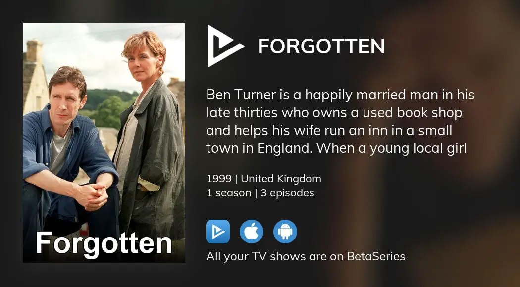 Where to watch Forgotten TV series streaming online BetaSeries