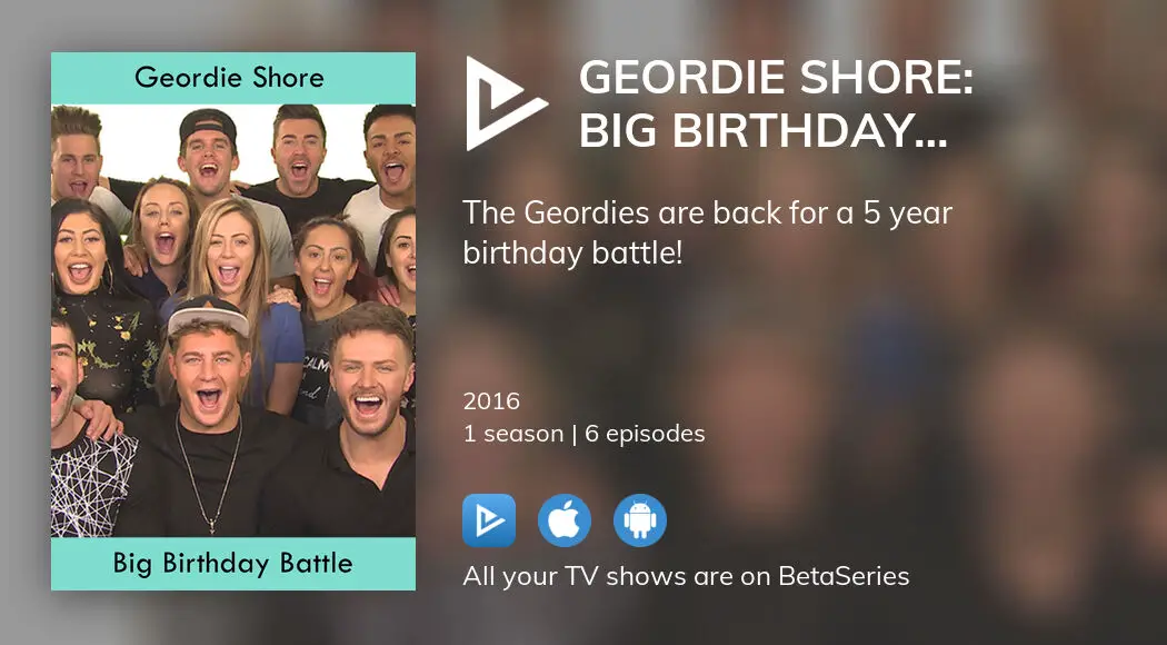 Geordie shore birthday discount battle full episodes