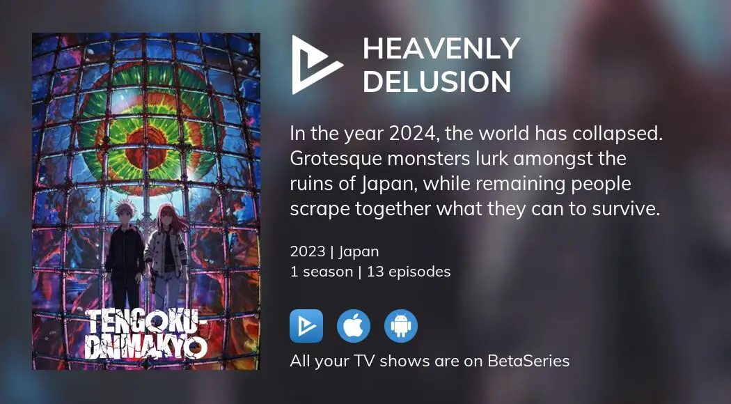 How to watch and stream Heavenly Delusion - 2023-2023 on Roku