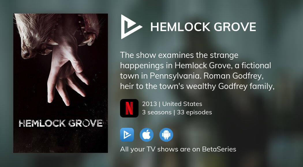 Where to watch Hemlock Grove TV series streaming online?