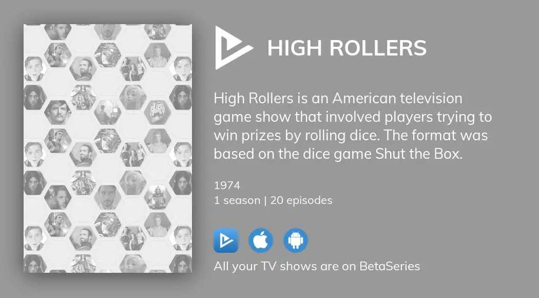 Where to watch High Rollers TV series streaming online?