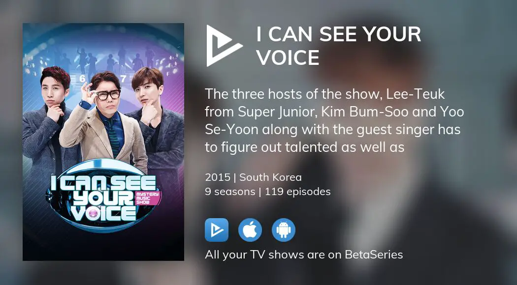 Where to watch I Can See Your Voice TV series streaming online