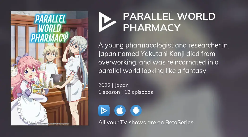 Parallel World Pharmacy A Reincarnated Pharmacologist and a Parallel World  - Watch on Crunchyroll