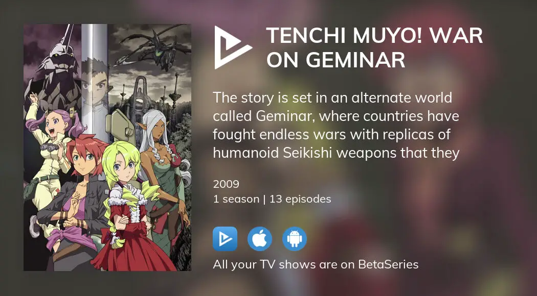 Where To Watch Tenchi Muyo War On Geminar Tv Series Streaming Online