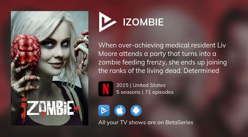 Where To Watch Izombie Tv Series Streaming Online 8959